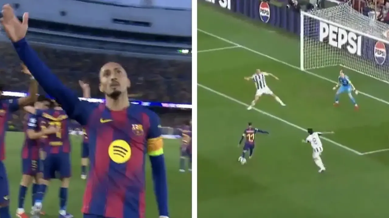 رافينيا يتألق بهدف مبكر ويامال يصنع الفارق في مواجهة ملعب الكامب نو